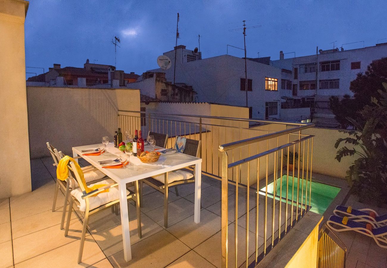  In Pollensa village, private pool, ping-pong for 4 persons