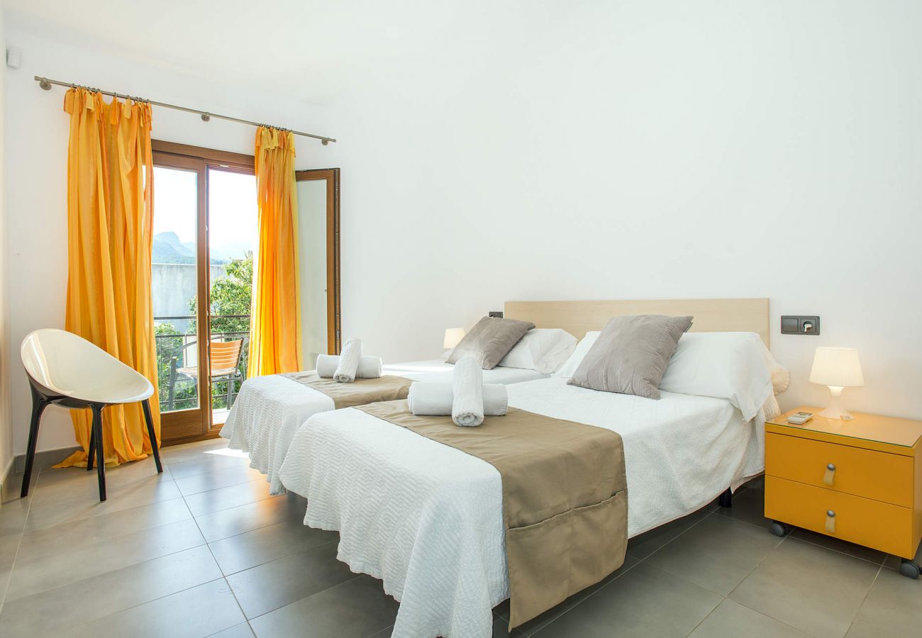  In Pollensa village, private pool, ping-pong for 4 persons